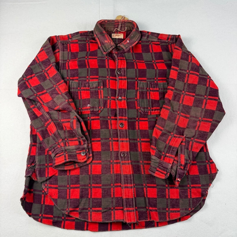 Champion Flannel Shirt Red Black