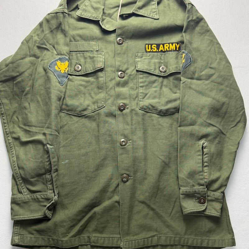 U.S. Army Military Fatigue Shirt Olive Green