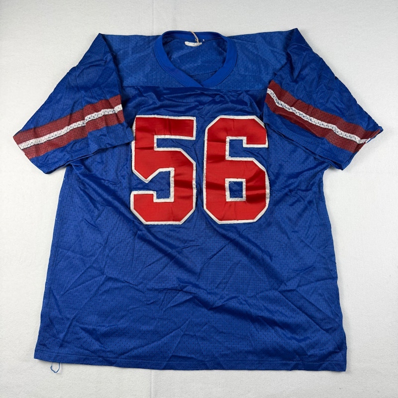 Majestic Jersey Number 56 Blue