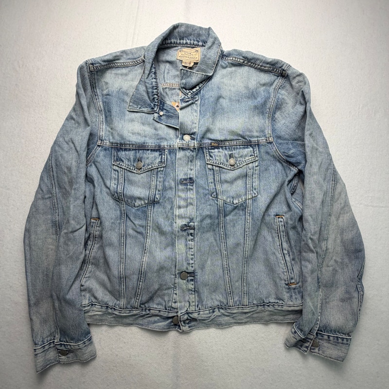 Polo Ralph Lauren Denim Jean Jacket Light Wash