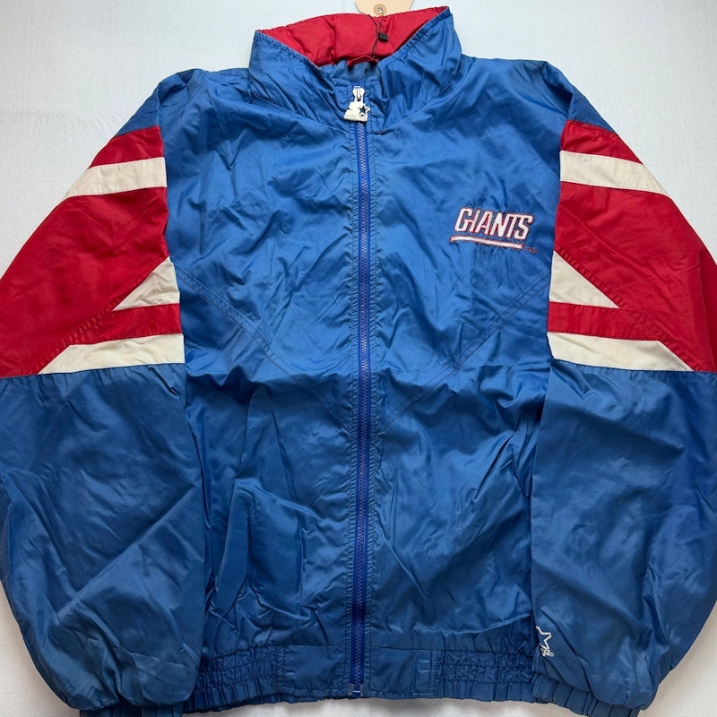 Starter New York Giants NFL Jacket Blue Red