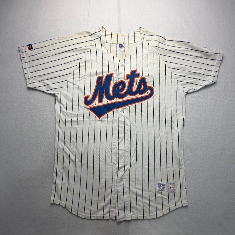  New York Mets Cotton Baseball Jersey White