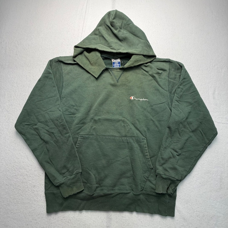 Champion Hooded Sweatshirt Green