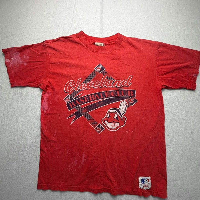 Nutmeg Cleveland Baseball Club T-Shirt Red
