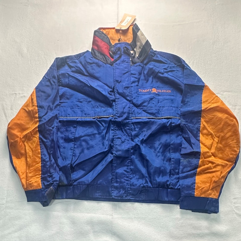 Tommy Hilfiger Windbreaker Jacket Blue/Orange
