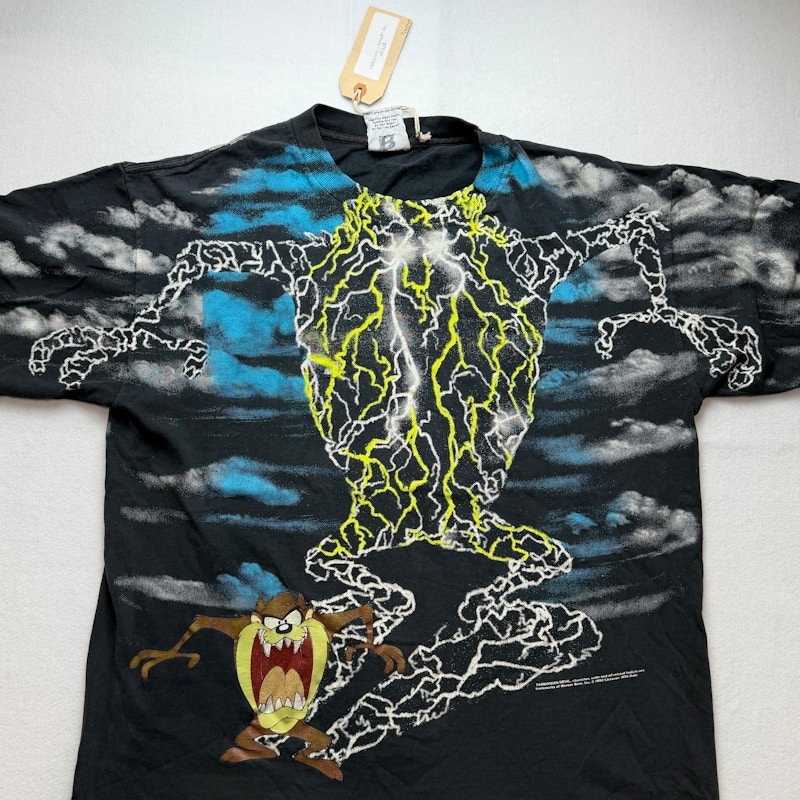 Wild Oats Tasmanian Devil Lightning T-Shirt Black
