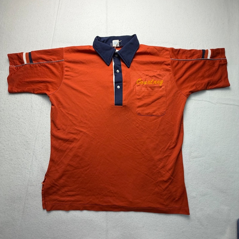 Hilton Bowling Shirt Orange
