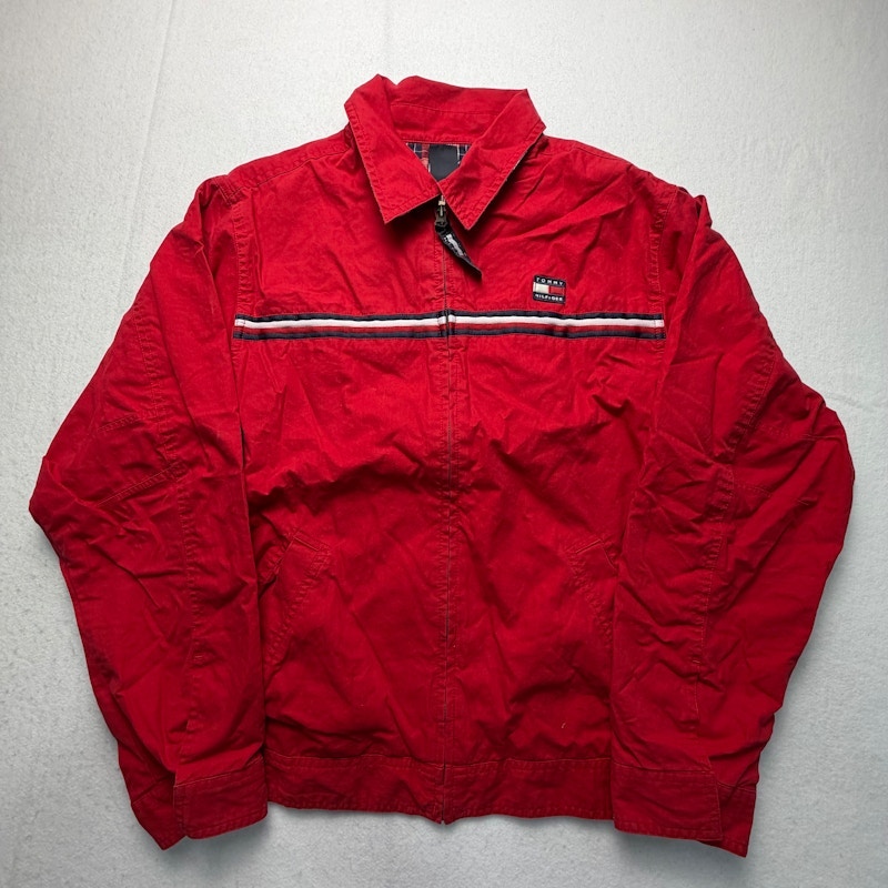 Tommy Hilfiger Full Zip Jacket Red