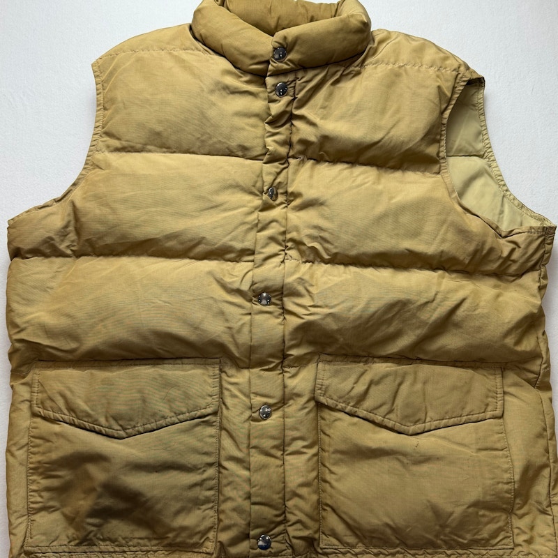 L.L.Bean Goose Down Puffer Vest Tan