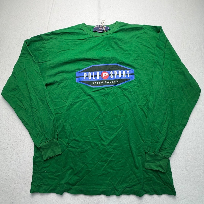 Polo Sport Ralph Lauren Long Sleeve Shirt Green