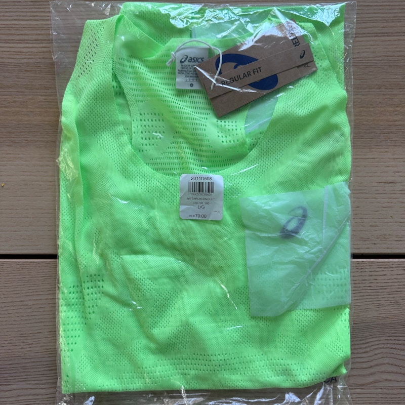 Asics Metarun Singlet - men’s running apparel