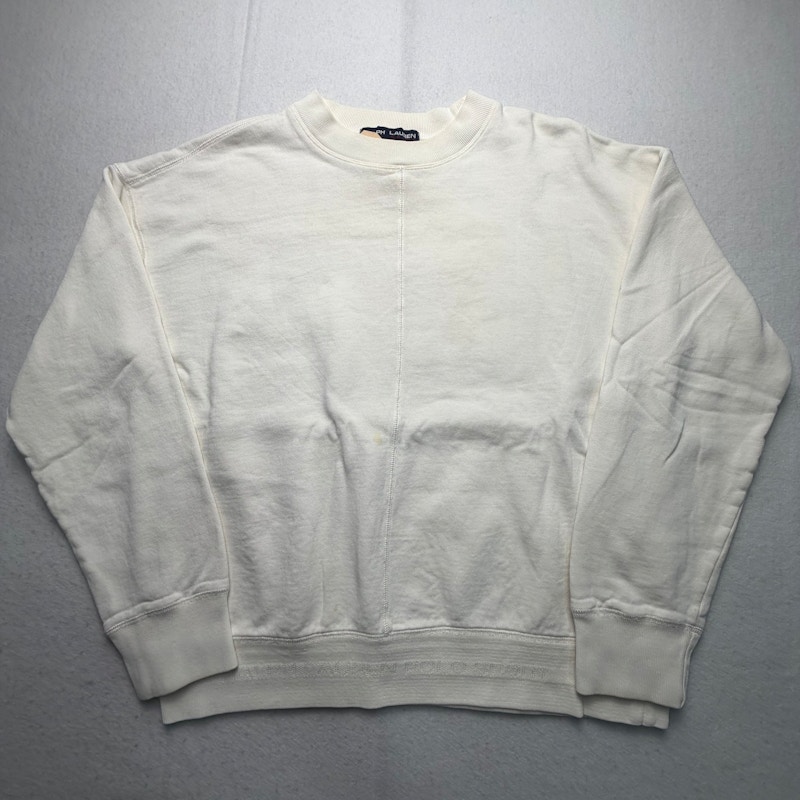 Ralph Lauren Polo Sport Crew Sweatshirt White