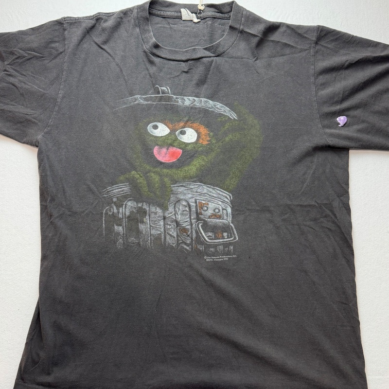 Changes Oscar the Grouch T-Shirt Black