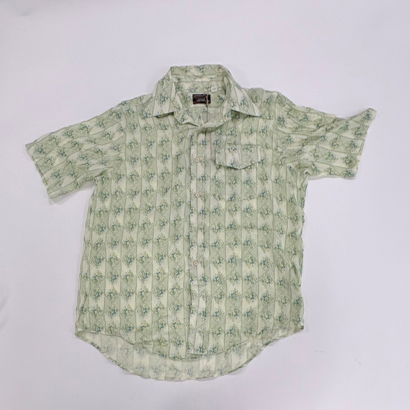 Floral Print Polo