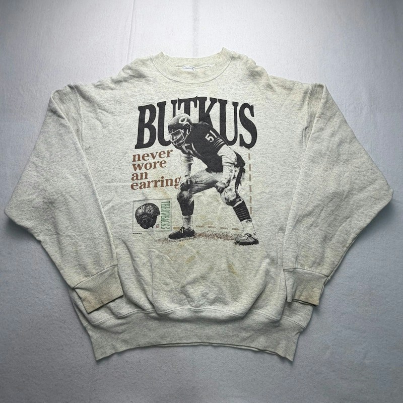 Salem Sportswear Dick Butkus Throwbacks Sweatshirt Grey