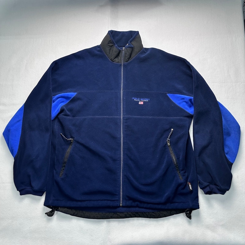 Polo Sport Ralph Lauren Fleece Jacket Navy Blue