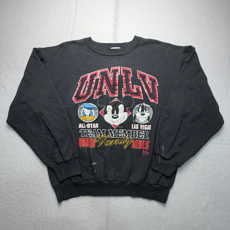 Disney UNLV Runnin' Rebels Crewneck Sweatshirt Black