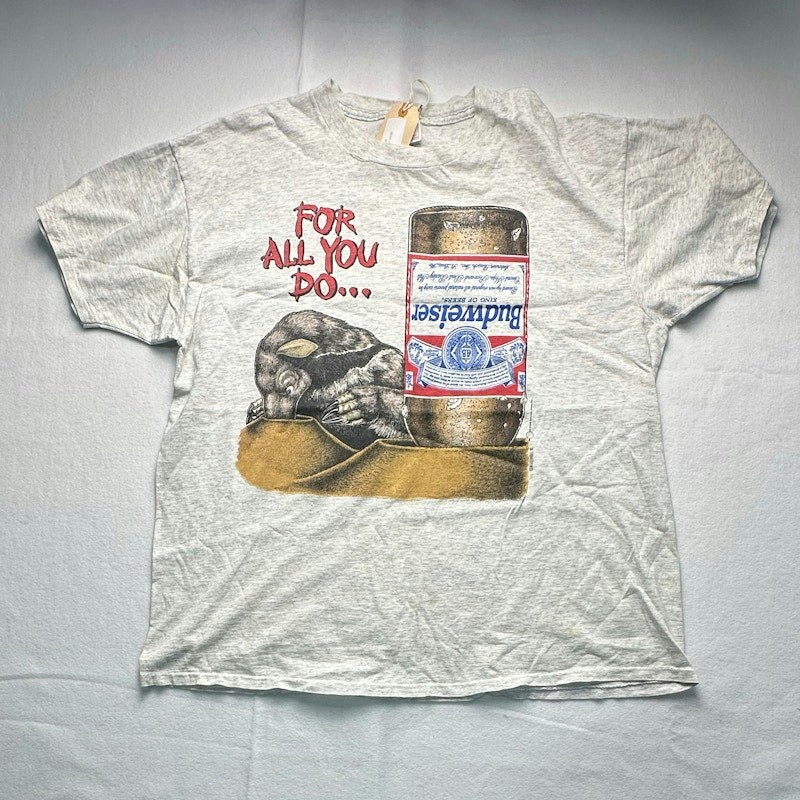 Delta Budweiser For All You Do T-Shirt Grey