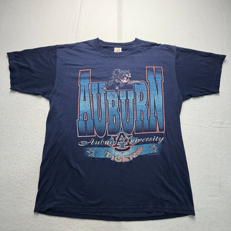 Auburn University Tigers T-Shirt Navy