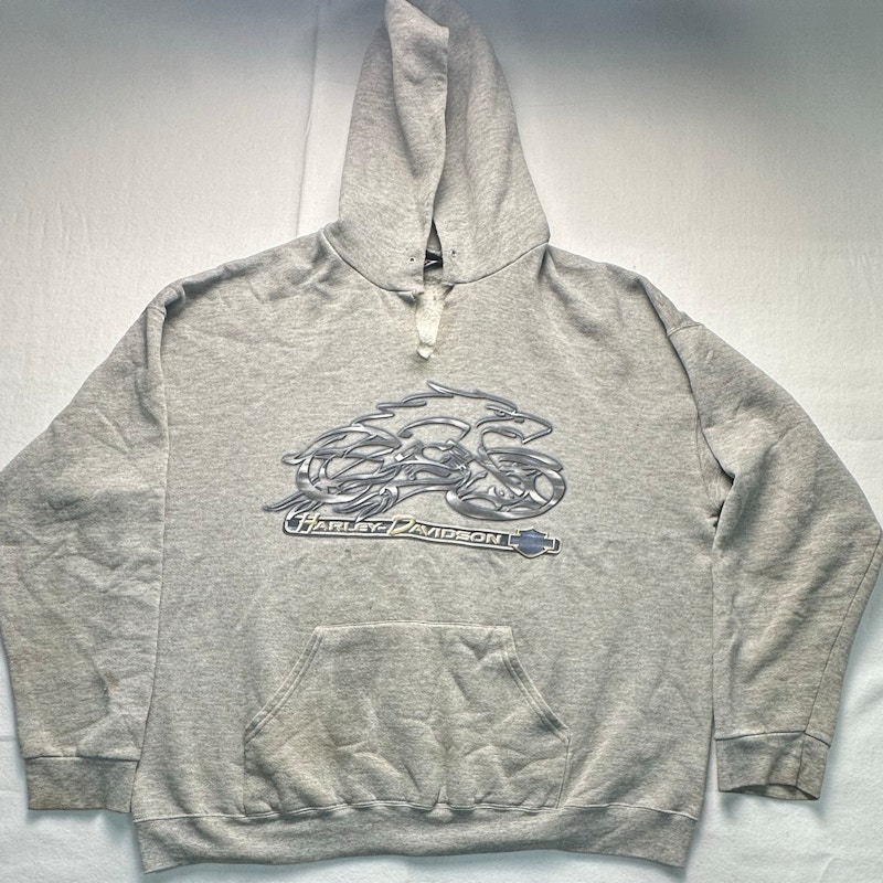 Harley-Davidson Conway N.H. Graphic Hoodie Gray