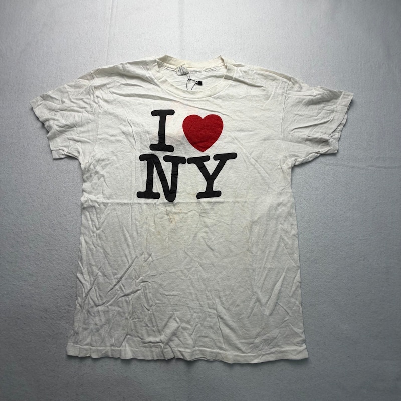 Hanes I Love NY T-Shirt White