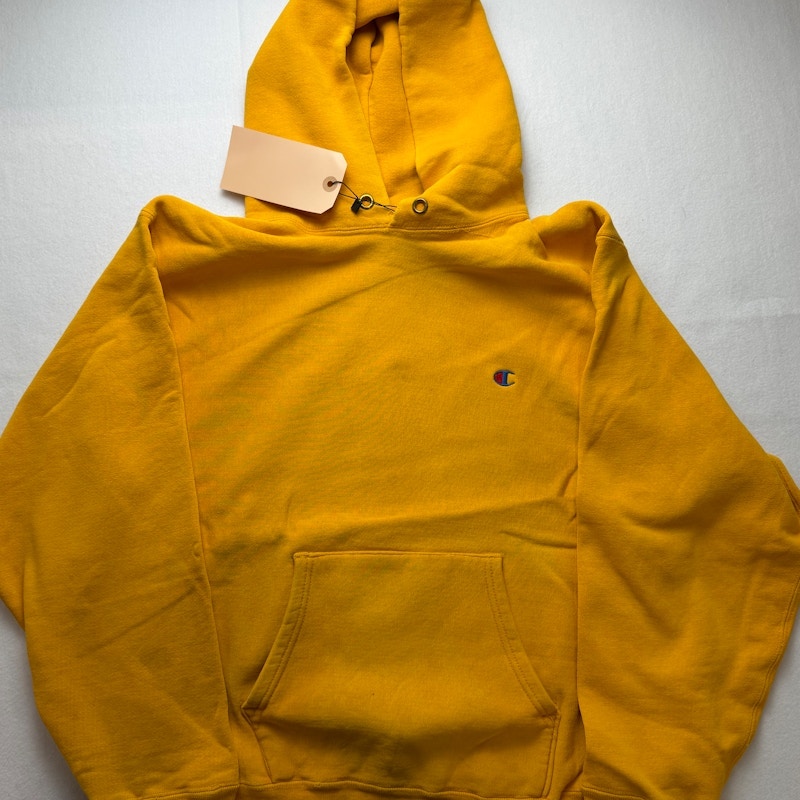 Champion Reverse Weave Hoodie Yellow