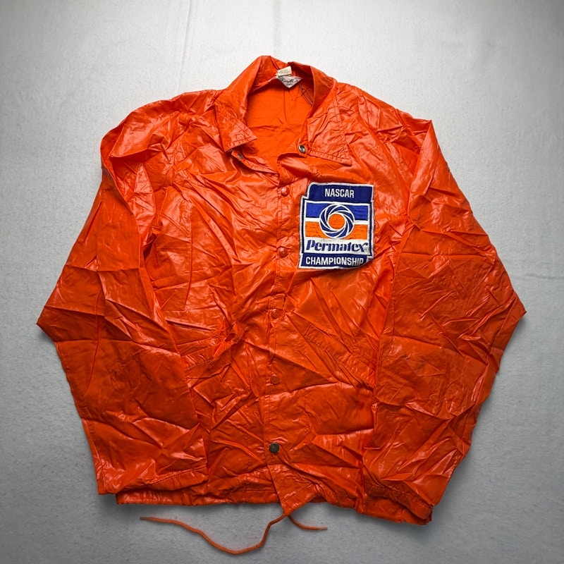 NASCAR Permatex Championship Windbreaker Jacket Orange