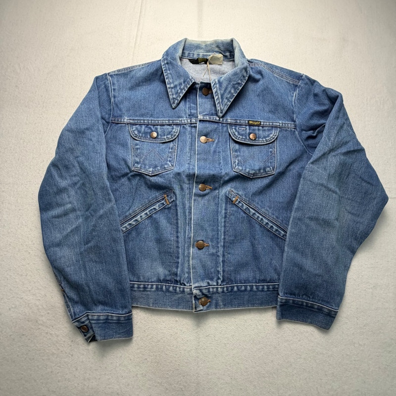 Wrangler Denim Jacket Harley-Davidson Patch