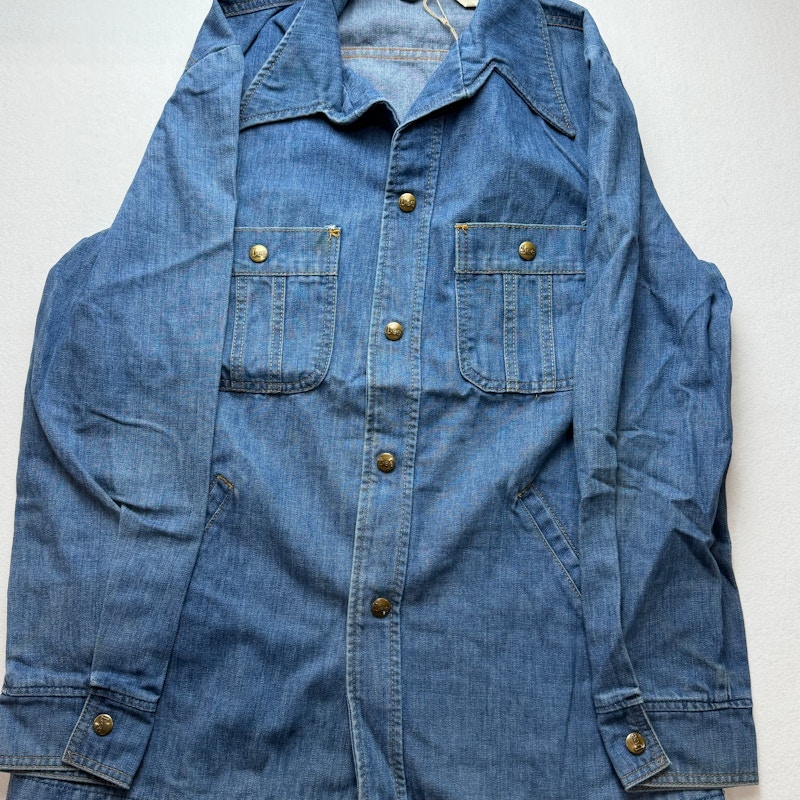 Lee Denim Western Shirt Blue