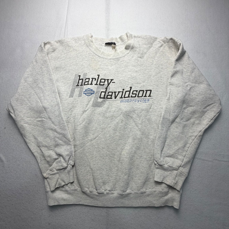 Harley-Davidson Sun Denver CO Crewneck Sweatshirt Gray