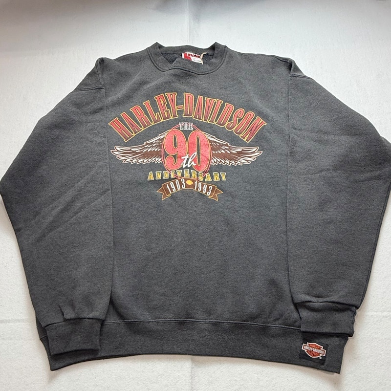 Harley-Davidson 90th Anniversary Sweatshirt Grey