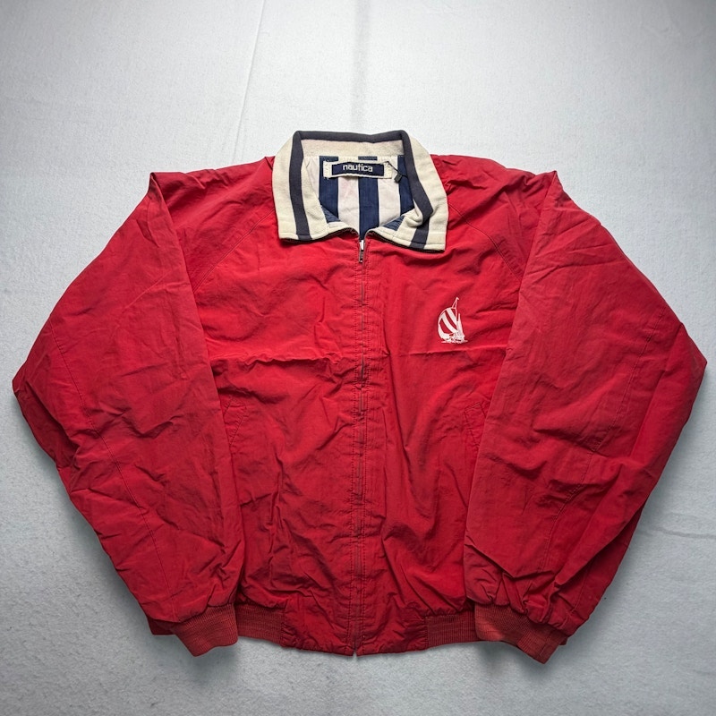 Nautica Sailing Jacket Red