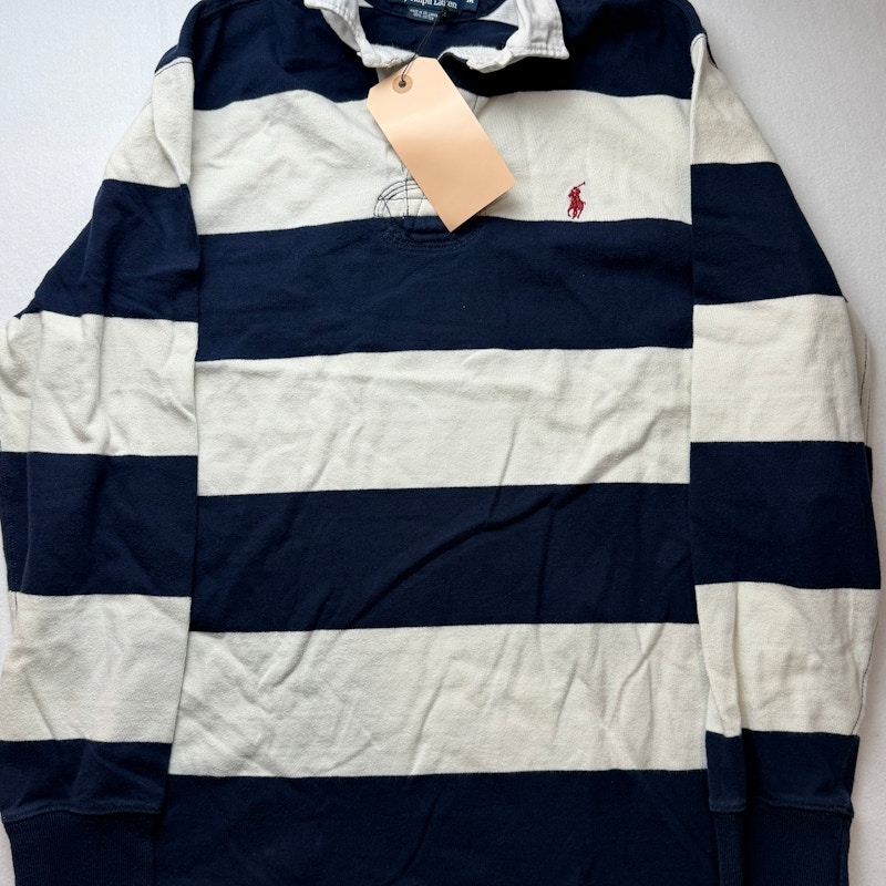 Polo by Ralph Lauren Rugby Shirt Navy/White