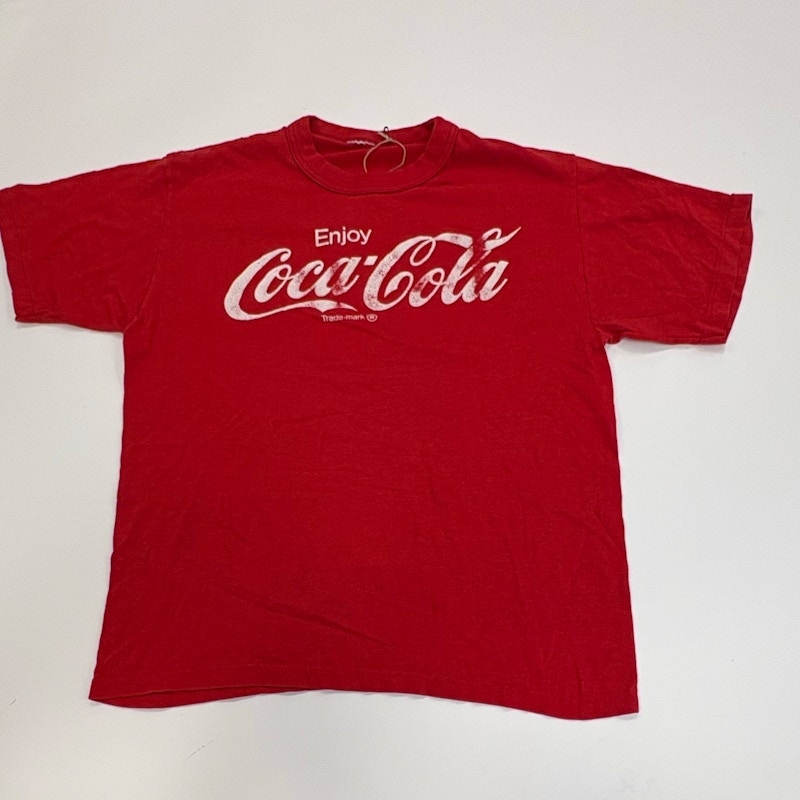 80s Coca-Cola Tee Red White