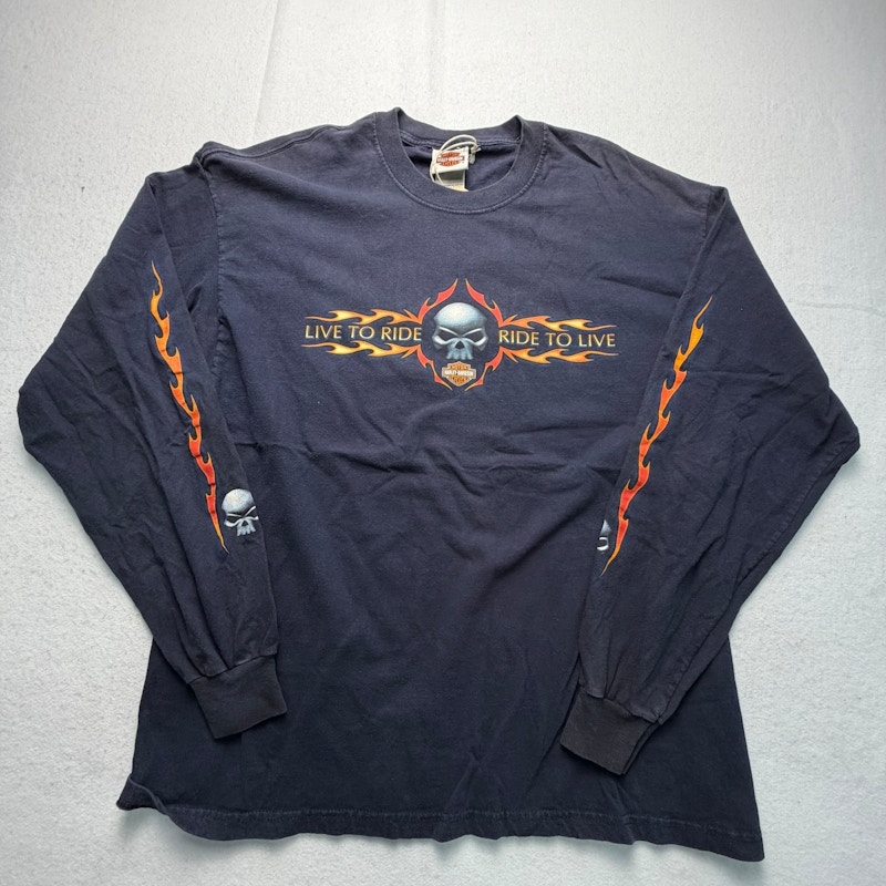 Harley-Davidson Long Sleeve T-Shirt Black