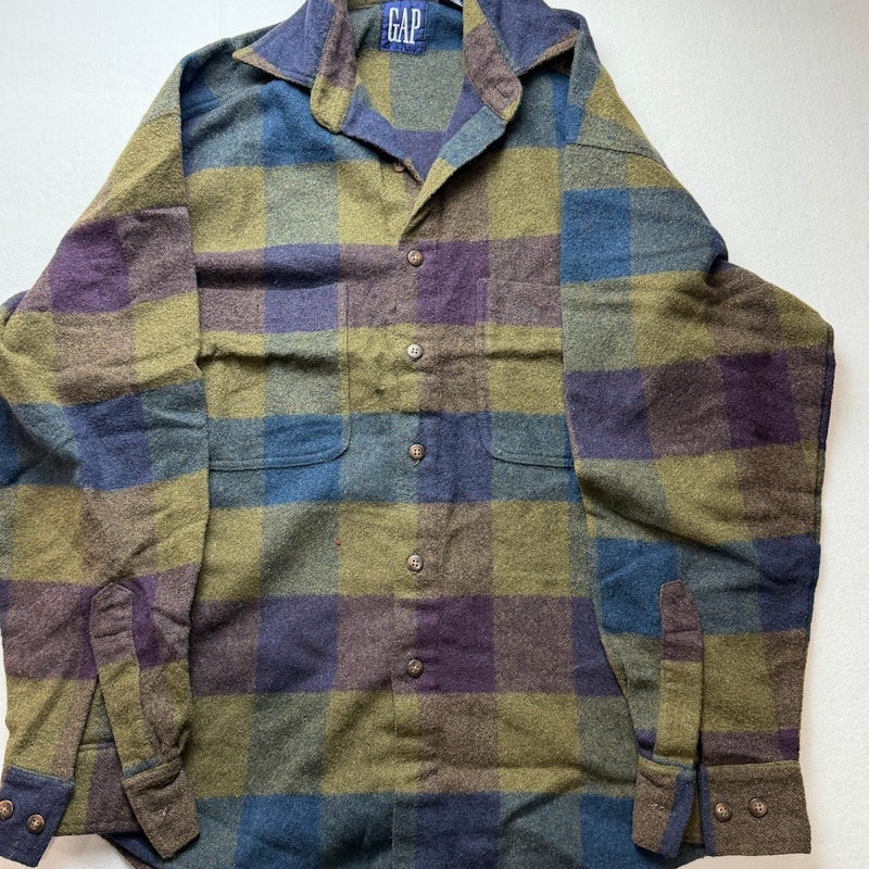 Gap Flannel Plaid Shirt