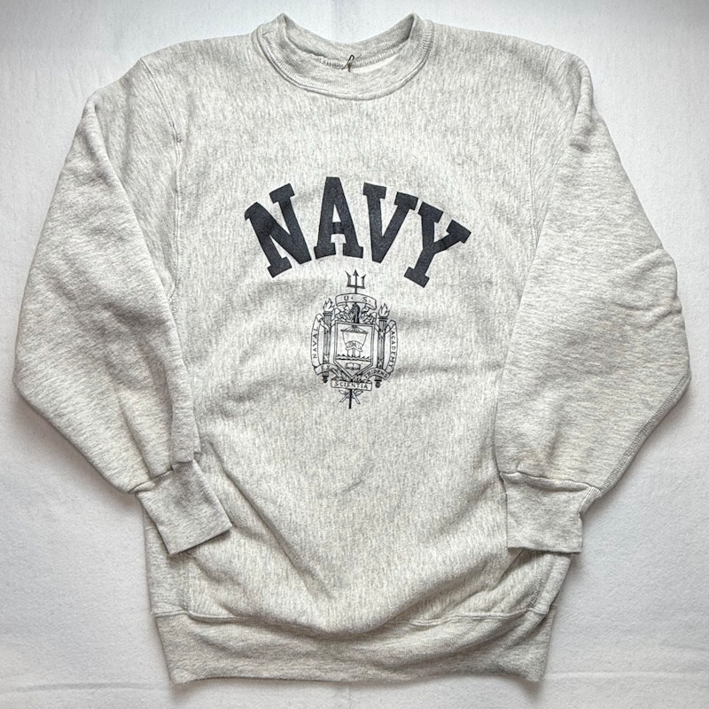 MVP US Naval Academy Crewneck Sweatshirt Gray