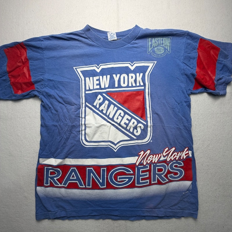 Salem Sportswear New York Rangers T-Shirt Blue
