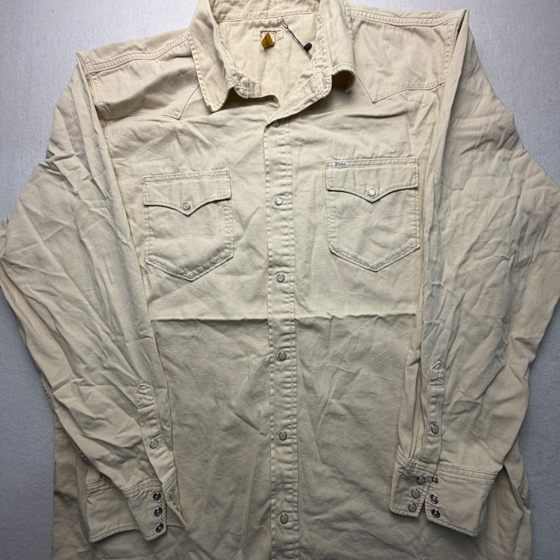 Polo Denim & Supply Ralph Lauren Western Shirt Beige