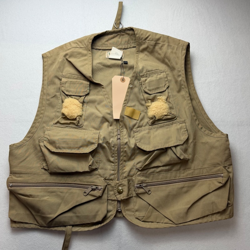 L.L.Bean Fishing Vest Tan