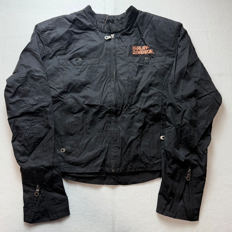 Harley-Davidson Windbreaker Jacket Black