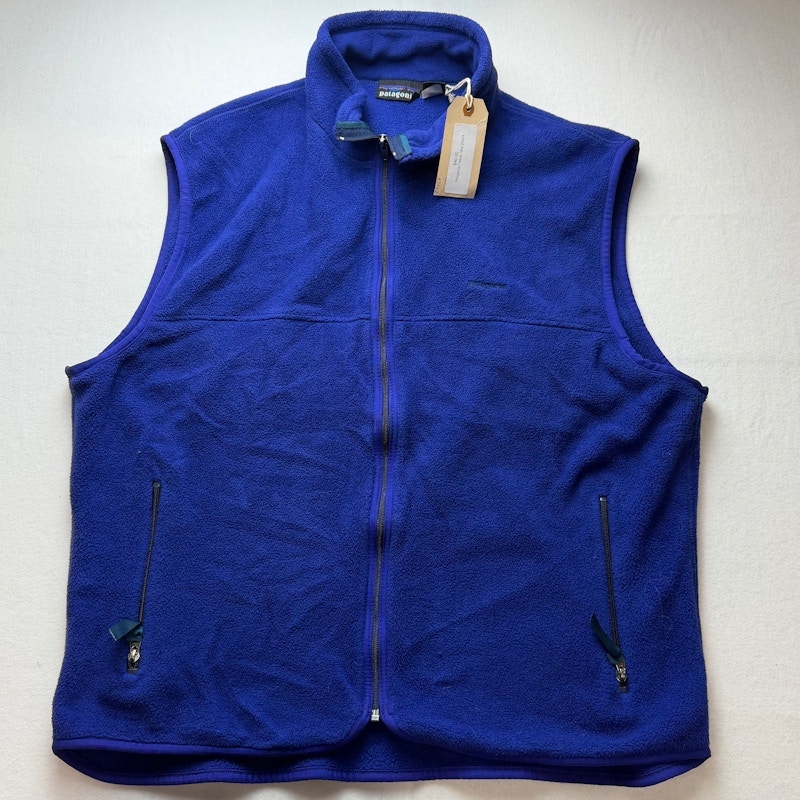 Patagonia Fleece Vest Blue