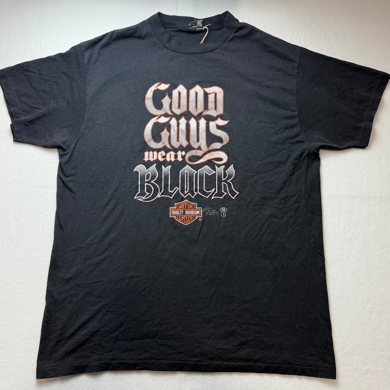 Harley-Davidson Good Guys Wear Black T-Shirt Black