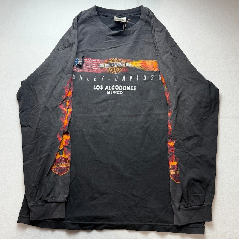 Harley-Davidson Los Algodones Long Sleeve T-Shirt Black