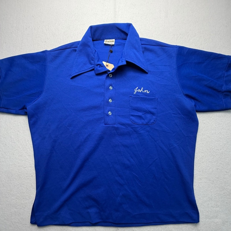 King Louie Bowling Shirt Blue
