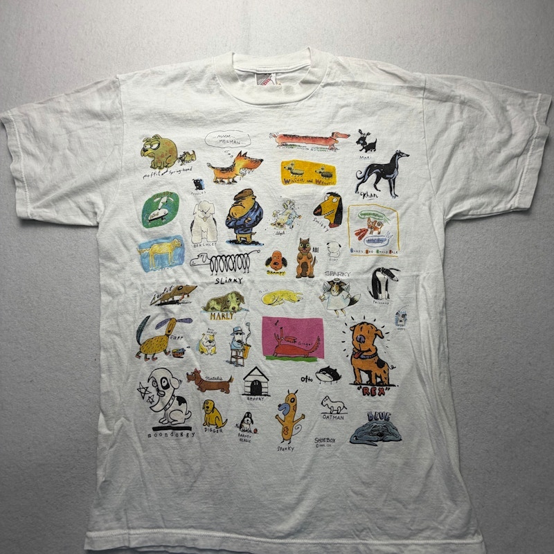Moongoogy Graphic T-Shirt White