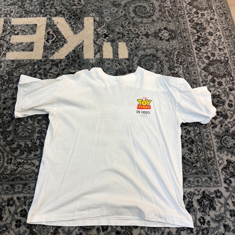 Disney Toy Story On Video Blockbuster Video T-Shirt White