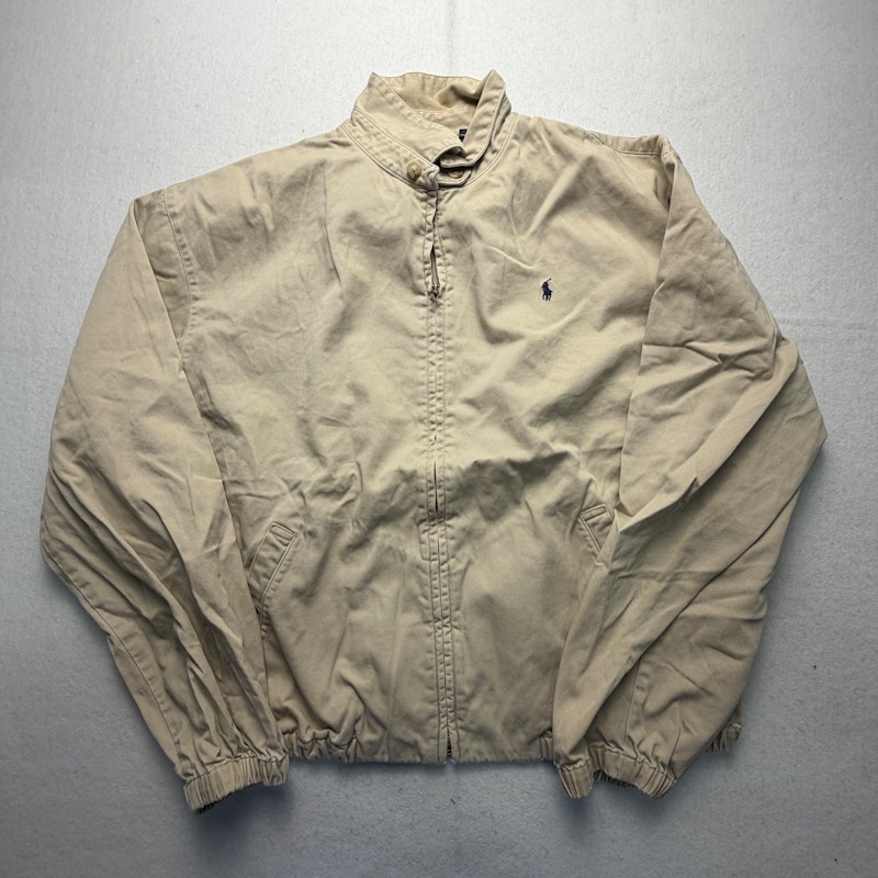 Polo Ralph Lauren Full Zip Jacket Tan