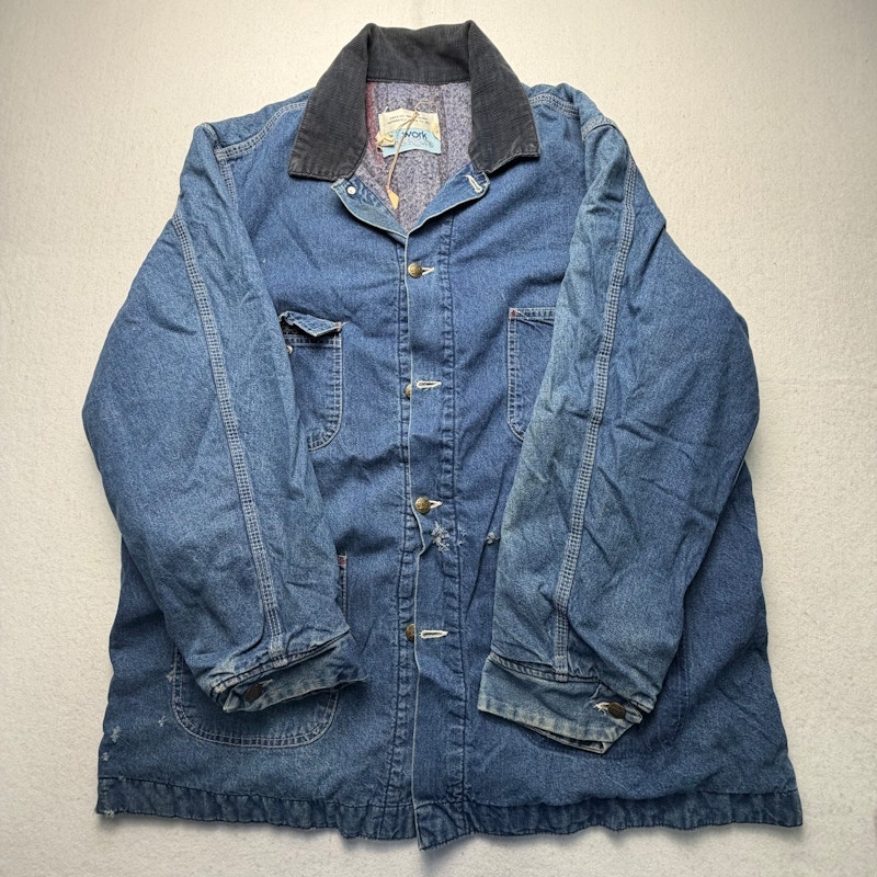 Sears Work Leisure Denim Chore Coat