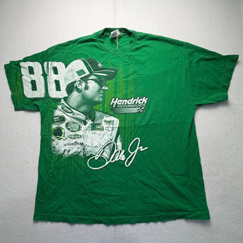 Chase Authentics Dale Earnhardt Jr. NASCAR T-Shirt Green